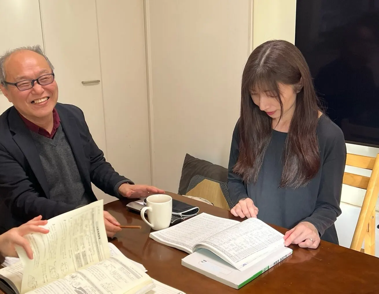 1対1の授業の様子